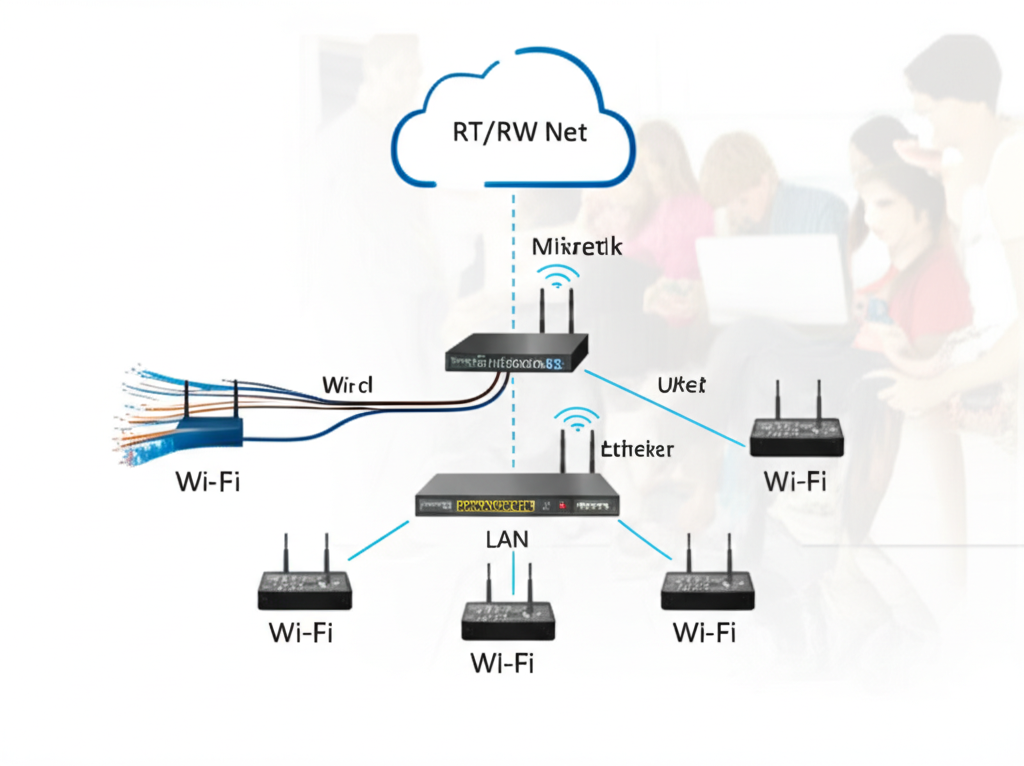 Topologi Switch RT/RW Net: Blueprint Jaringan Mikrotik Anti Pusing, Worth It Banget!